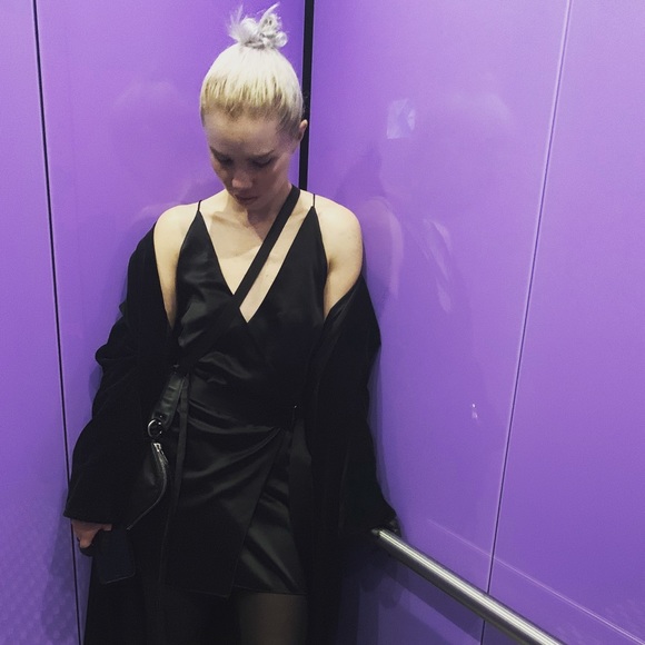 2018 DION LEE SILK TIE TUNIC DRESS - Picture 11 of 13